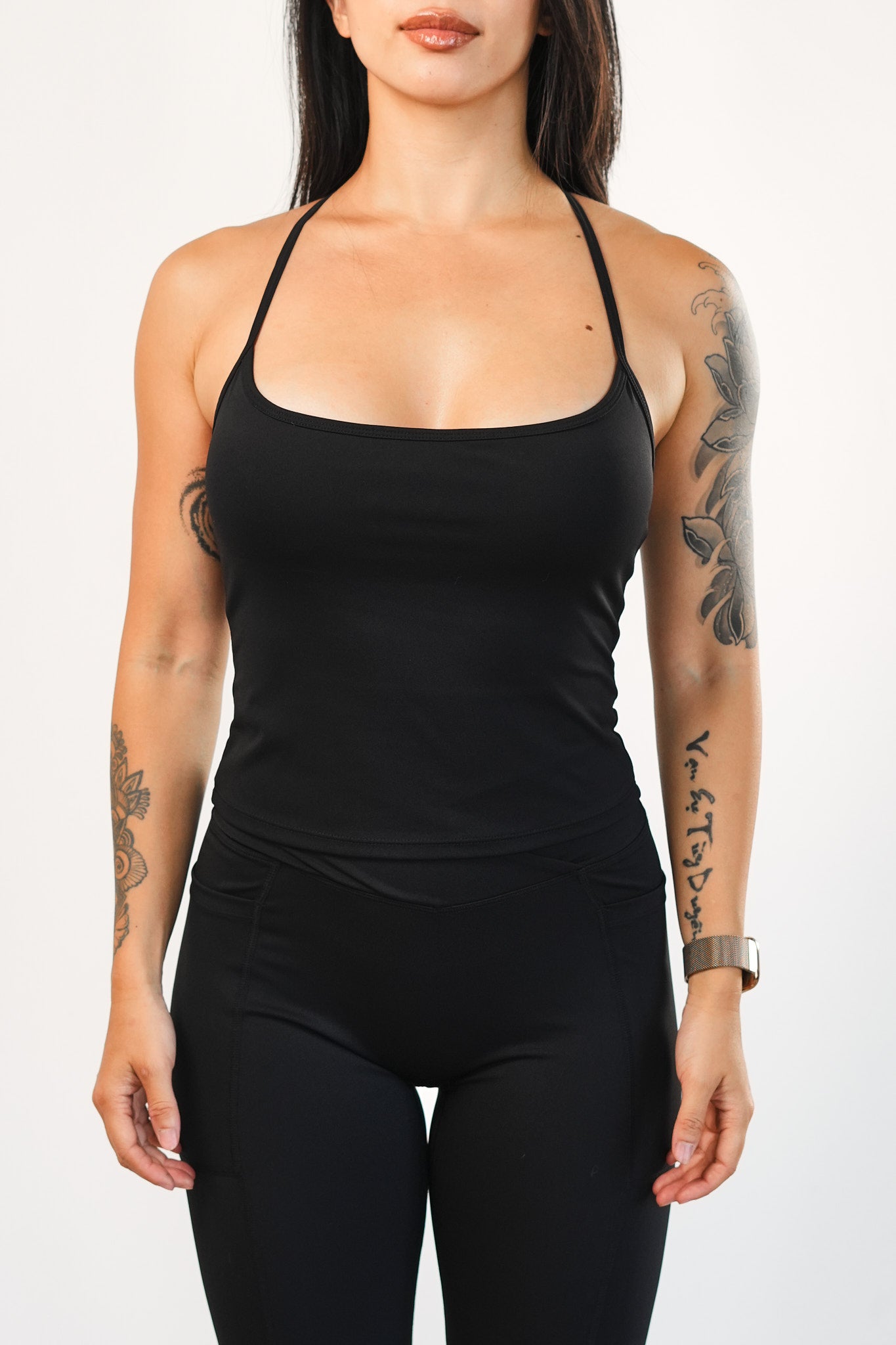 Áo Classy Tank - Midnight Black