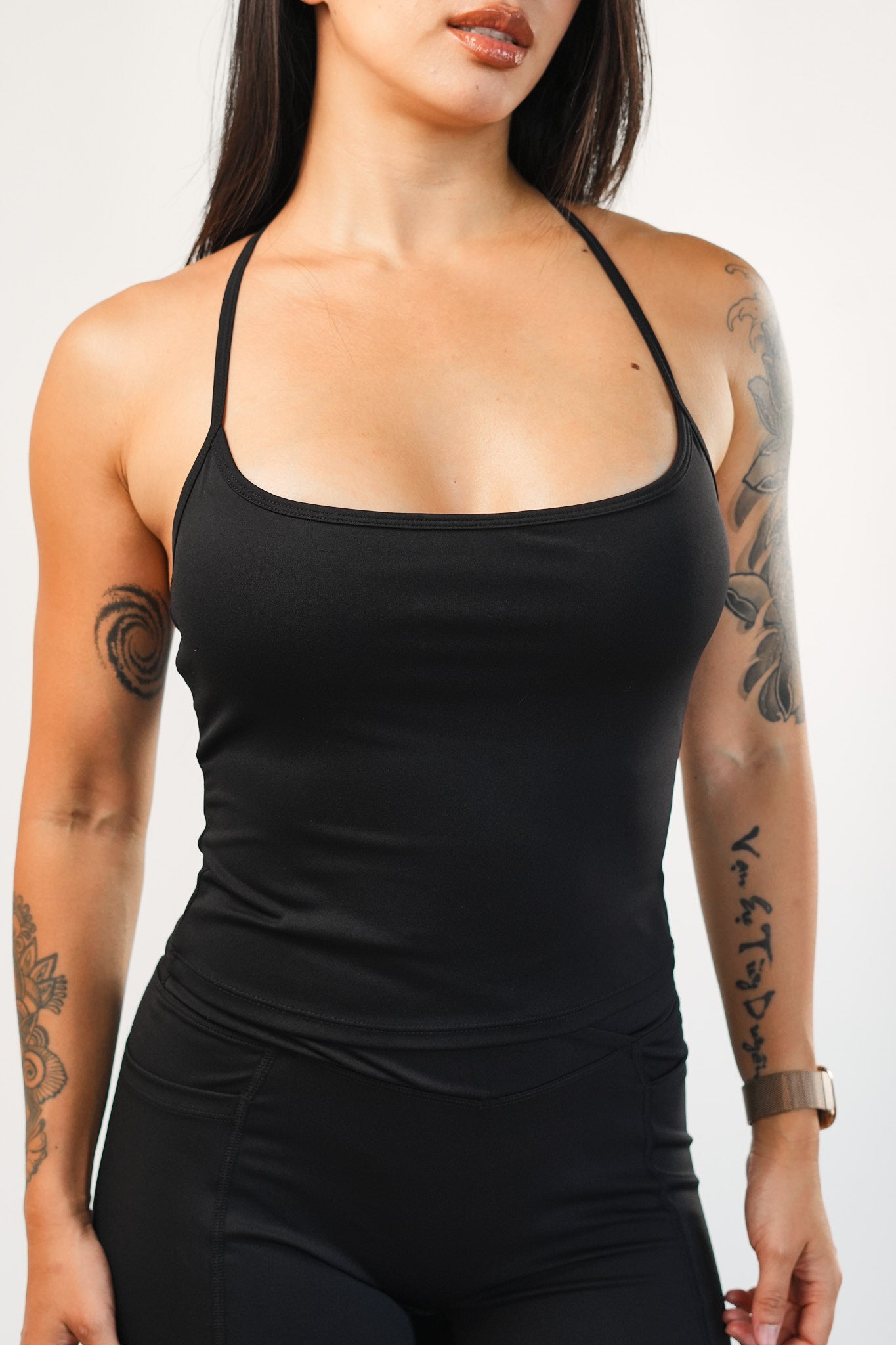 Áo Classy Tank - Midnight Black