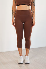 Quần 20S Capri Legging - Cocoa Brown