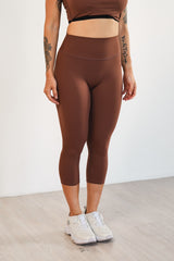 Quần 20S Capri Legging - Cocoa Brown