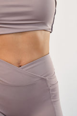 Quần Classy Flared Pants - Dusty Mauve