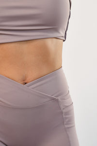 Quần Classy Flared Pants - Dusty Mauve
